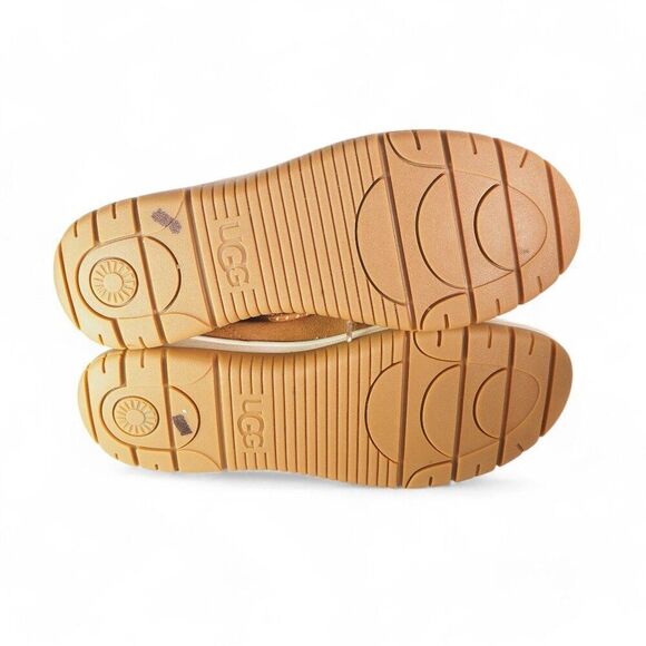 UGG Lakesider Heritage Mid Waterproof Suede Sneakers Chestnut 1121020 Women's 11 - Picture 8 of 11